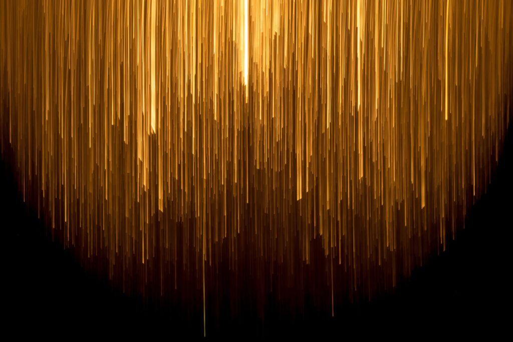 gold lines